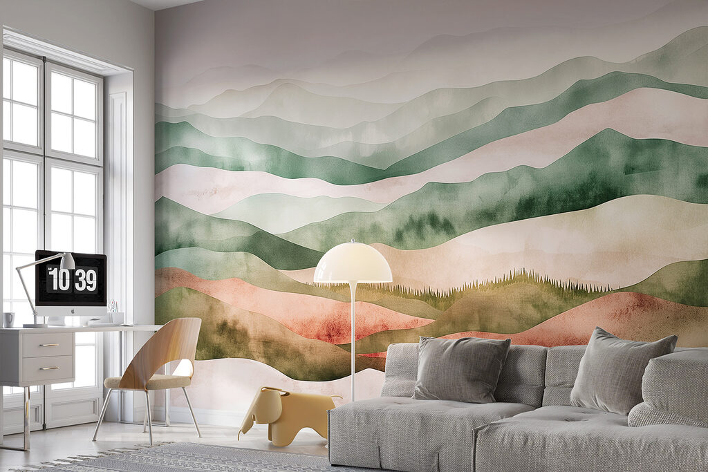Watercolour Hill Bands — interior 3