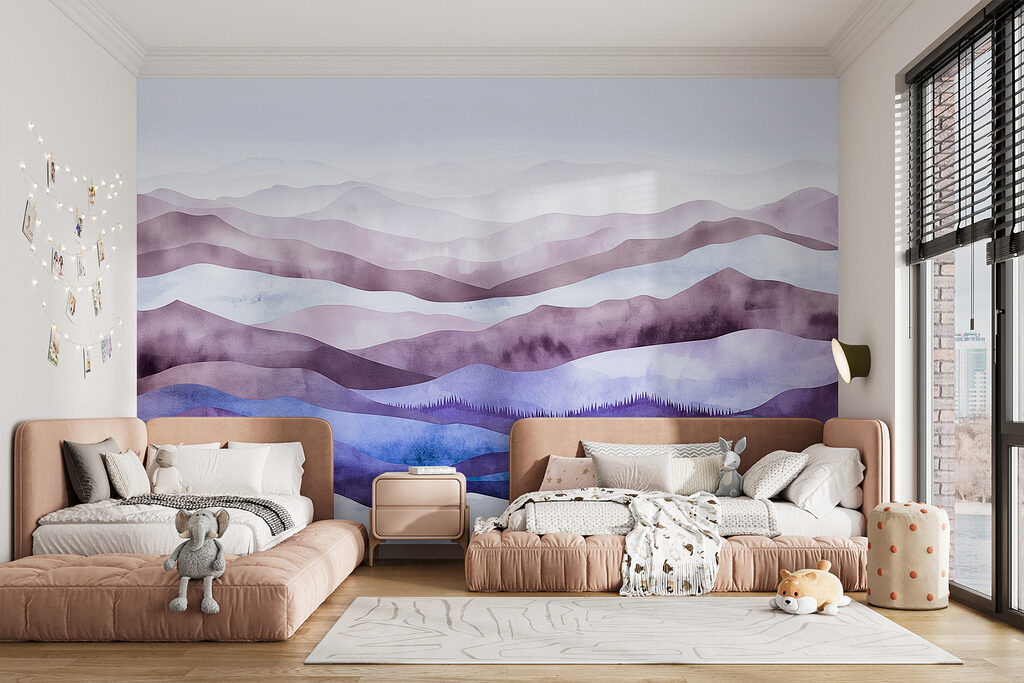 Watercolour Hill Bands — interior 5