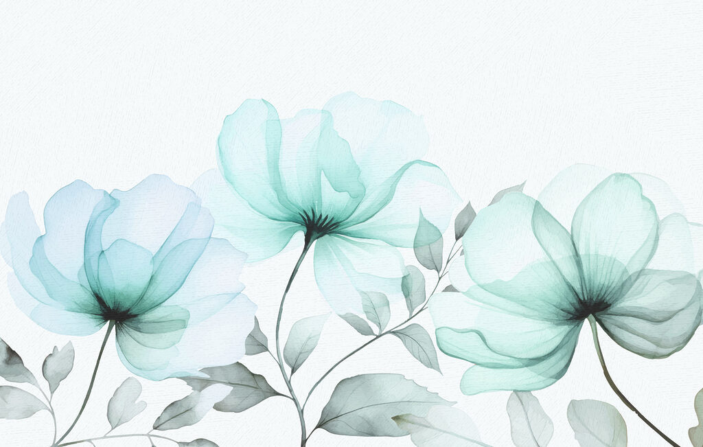 Petals in Clear Water — full design