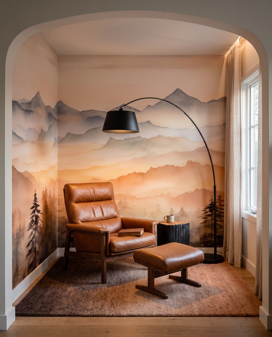 Mountain Afterglow — interior 3