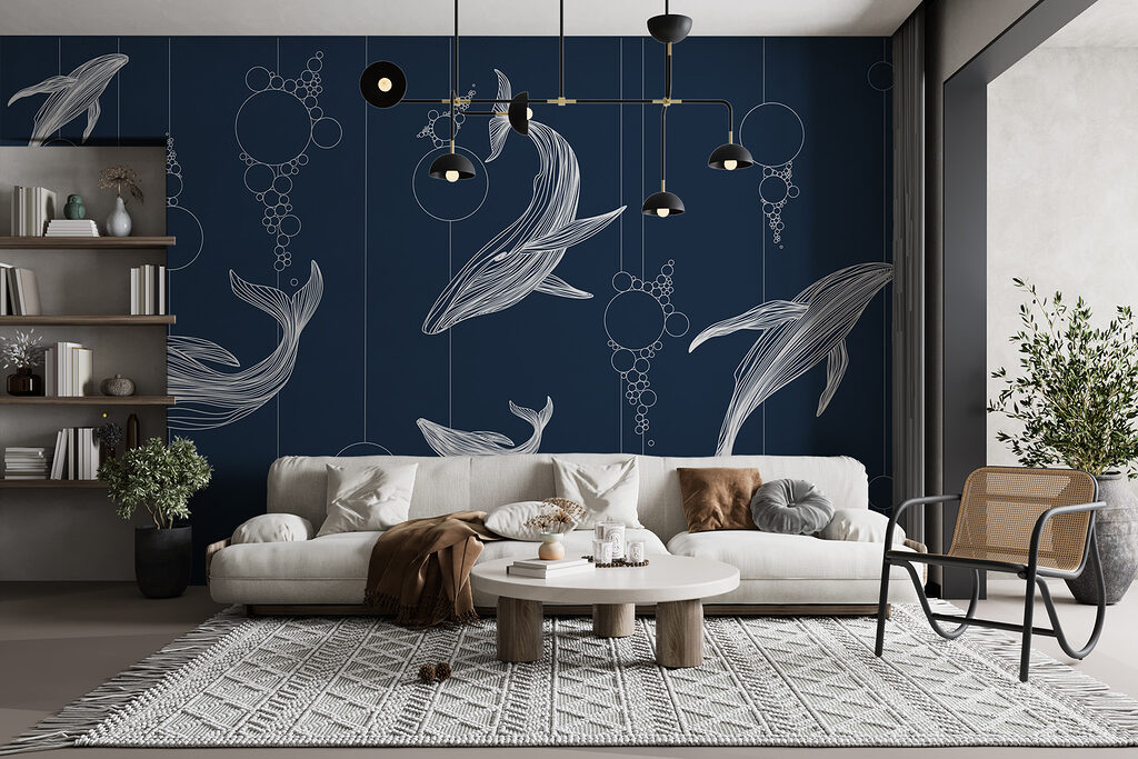 Whale Linework — interior 2