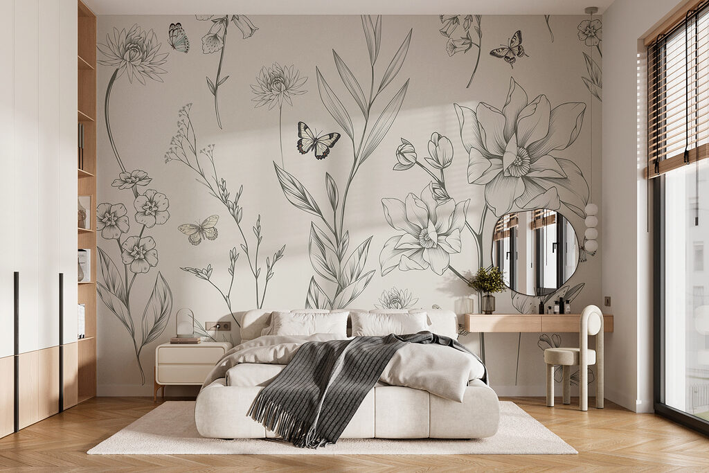 Wildflower Line Study — interior 2