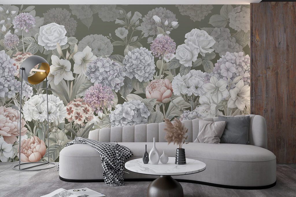 Garden Flower Tapestry — interior 2