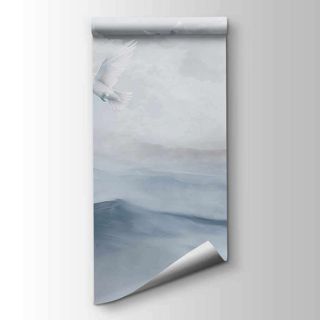 Birds Above Cloudy Hills — product view