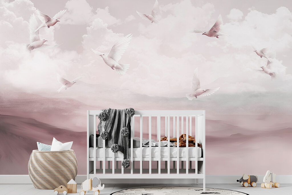 Birds Above Cloudy Hills — interior 3