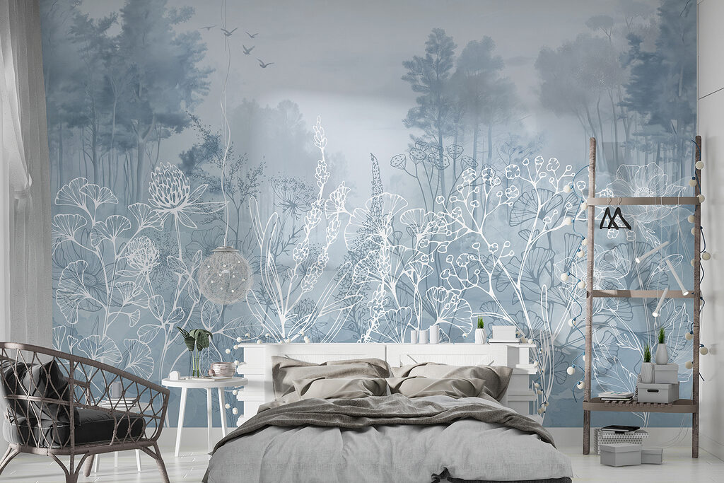Woodland Meadow in Ink — interior 1