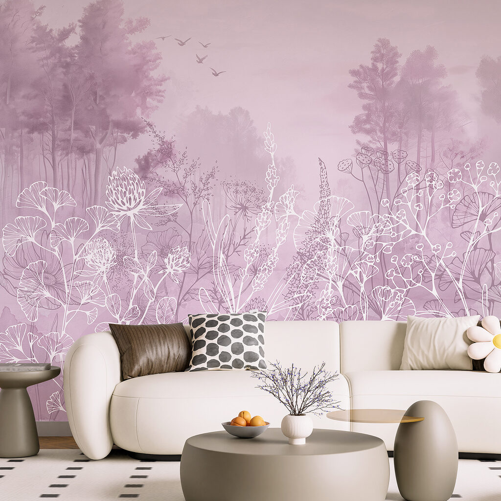 Woodland Meadow in Ink — interior 3