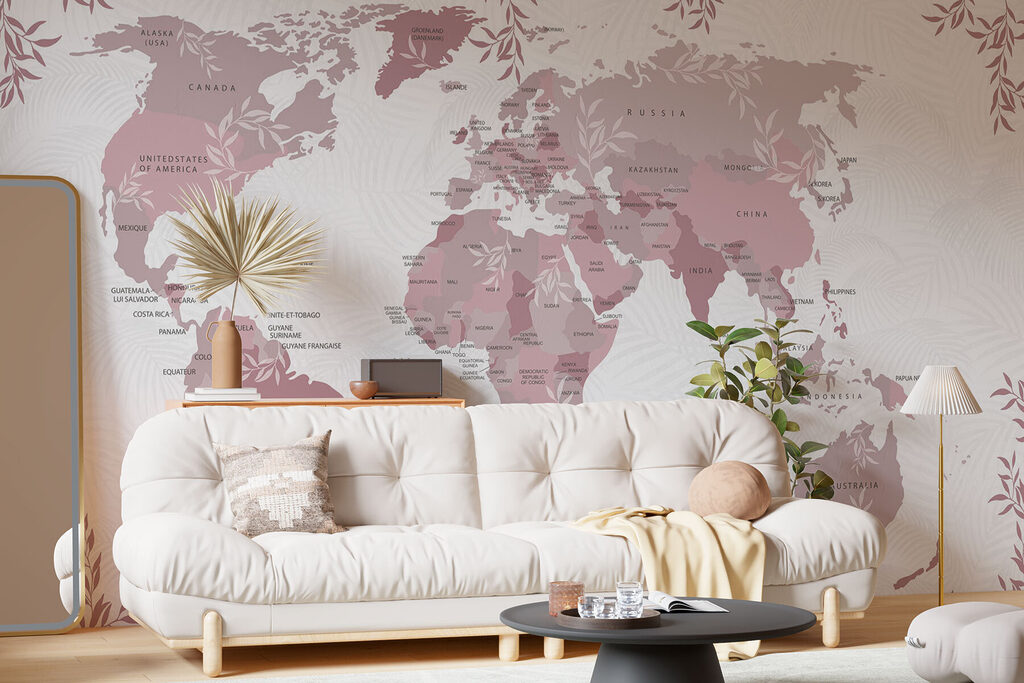 World Map Branches — interior 1