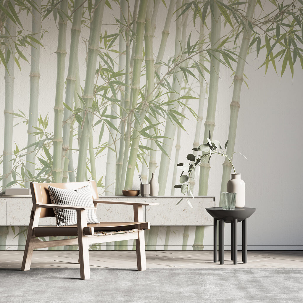 Bamboo Grove in an interior