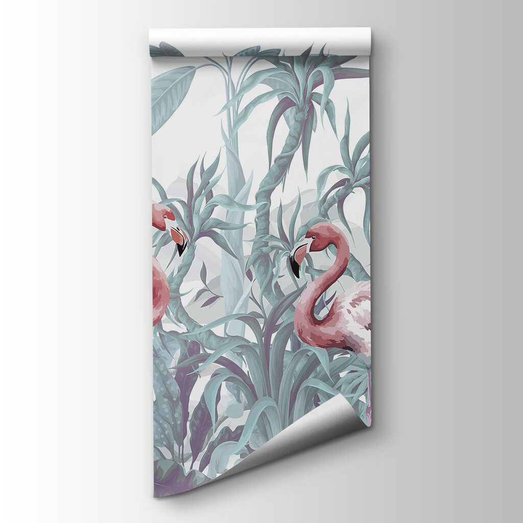Flamingos in the Grove — product view
