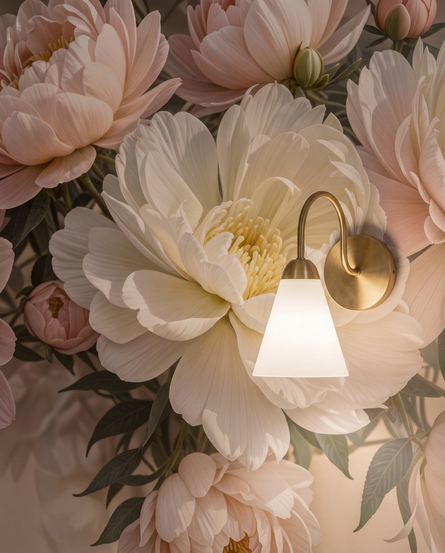 Peony Gathering — detail