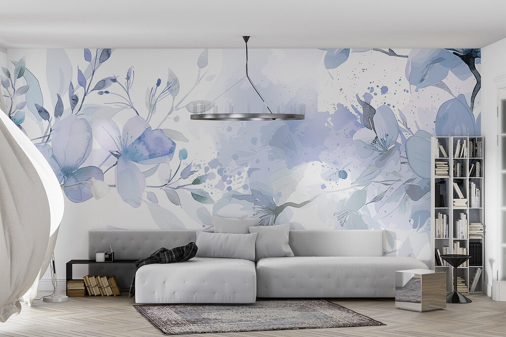 Watercolour Blossom Border — interior 4