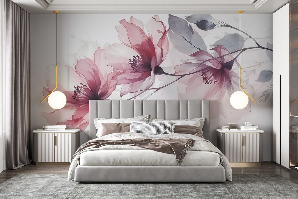 Blossom Brushstrokes in an interior