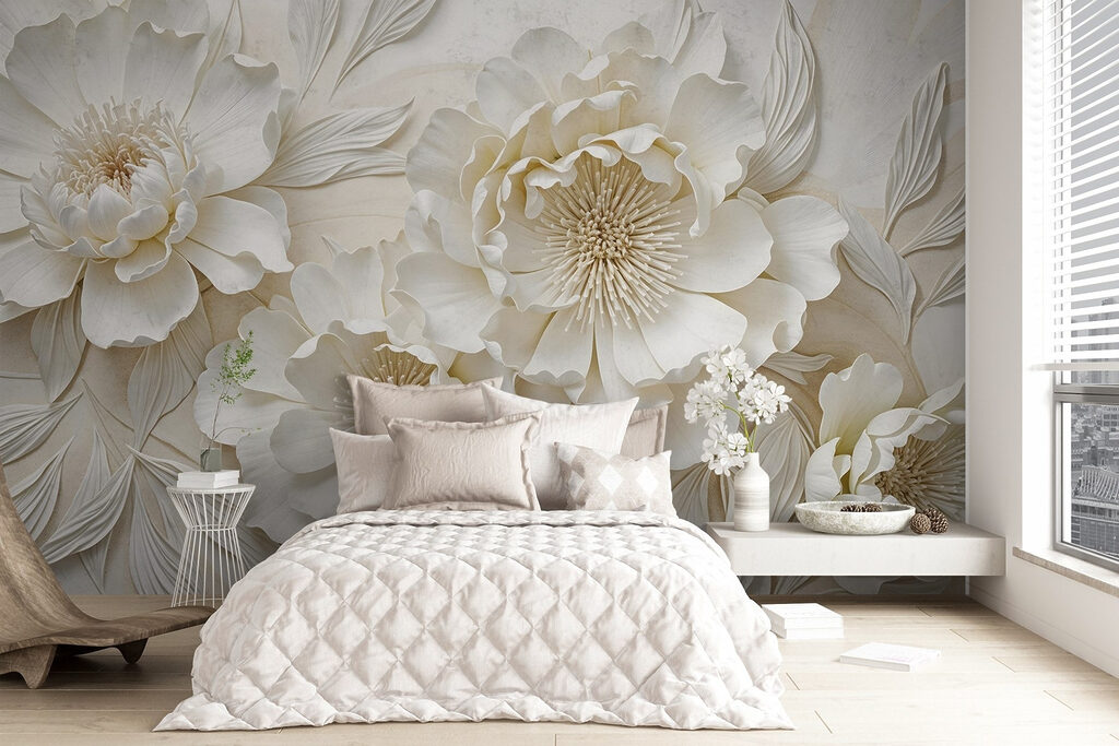 Petals in Relief in an interior