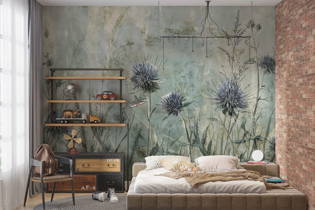 Thistles in Mist — interior 2