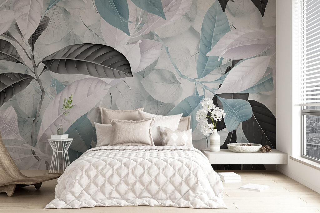 Leaf Collage in an interior