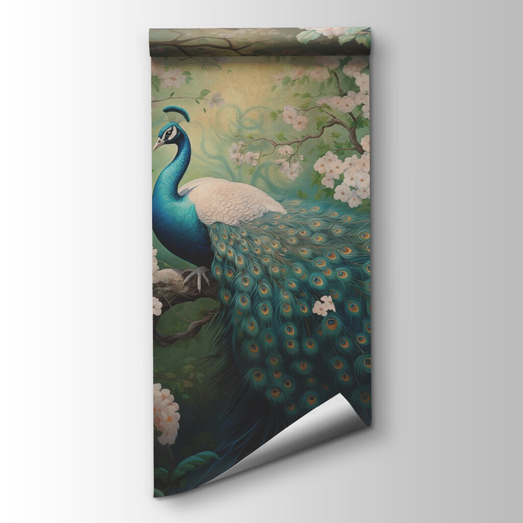 Peacock in Blossom — product view