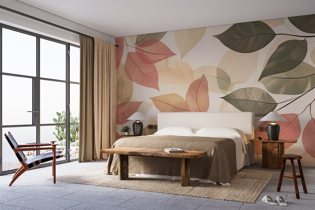 Leaf Colour Study in an interior