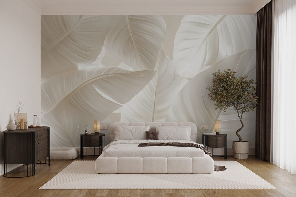 Leaf Contours in an interior
