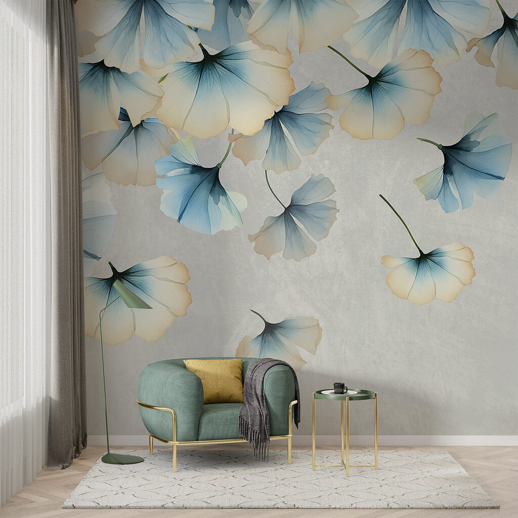 Ginkgo Leaves Falling — interior 5