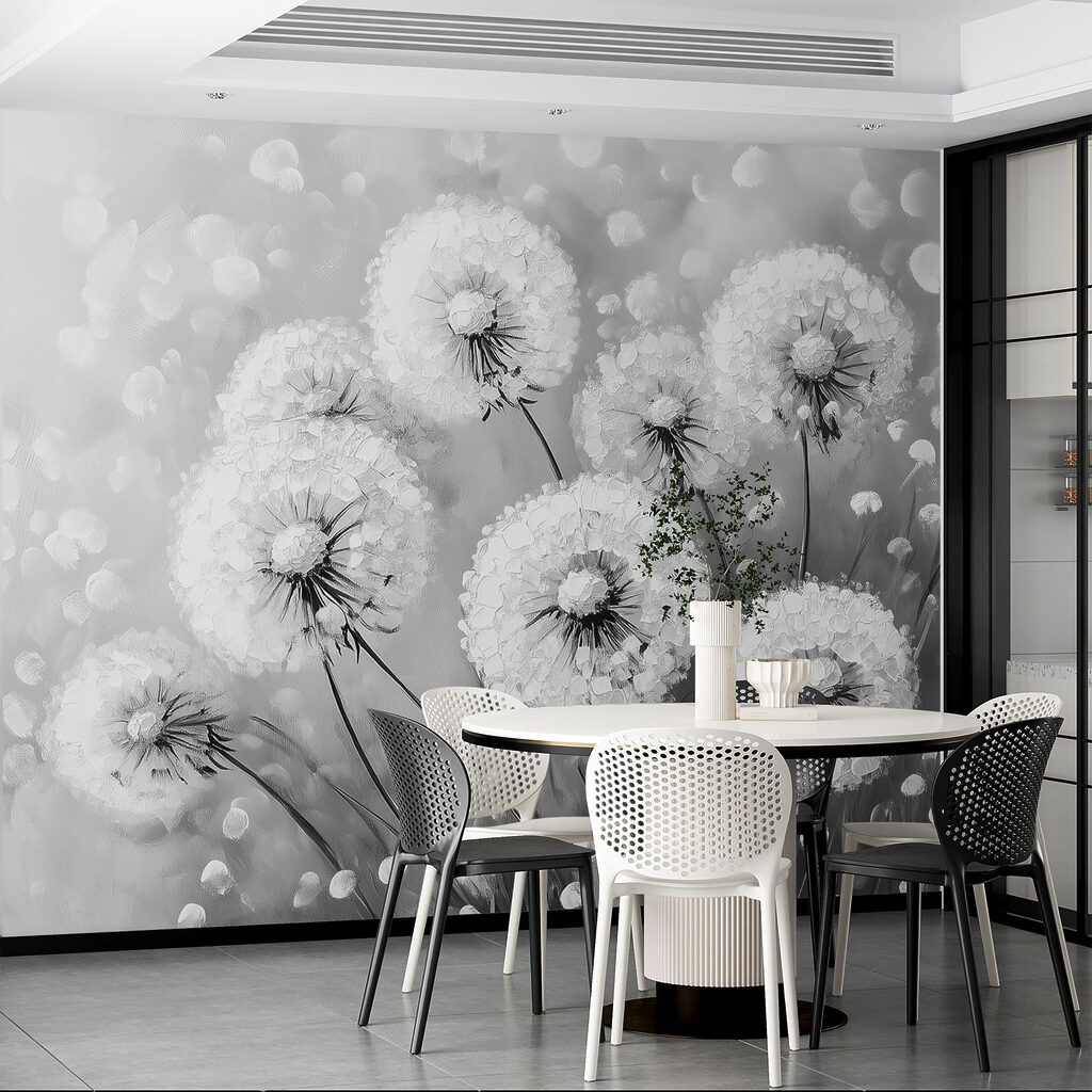 Dandelions in Shimmering Light — interior 4