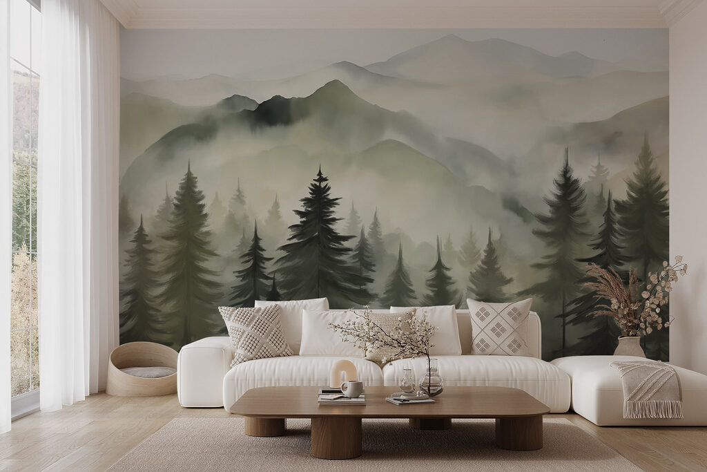 Layered Peaks — interior 3