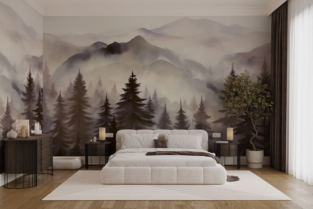 Layered Peaks — interior 2
