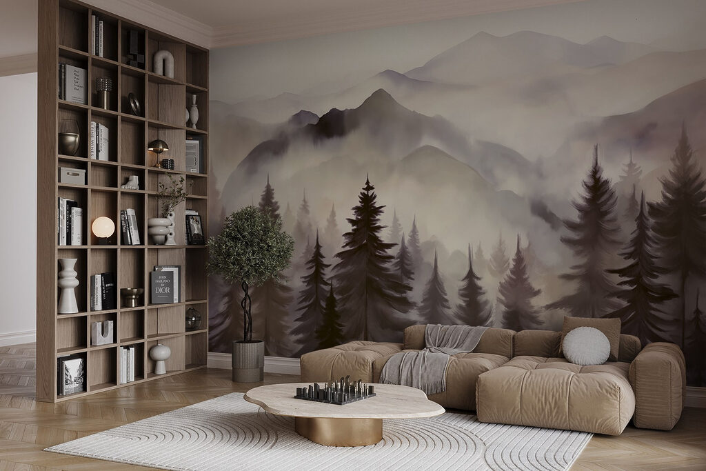 Layered Peaks — interior 4