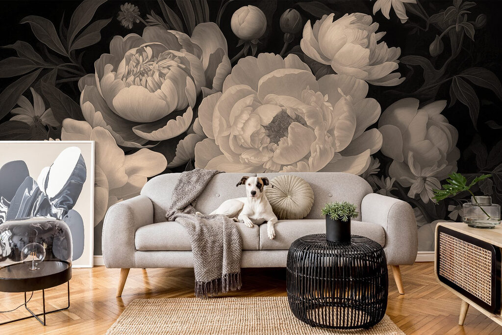 Peony Garden at Night — interior 2