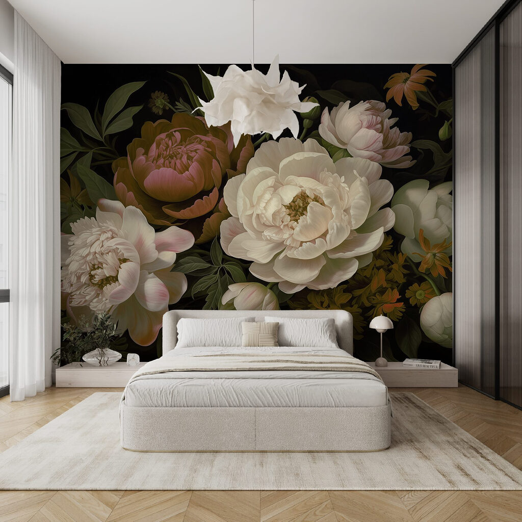 Peony Garden at Night — interior 1