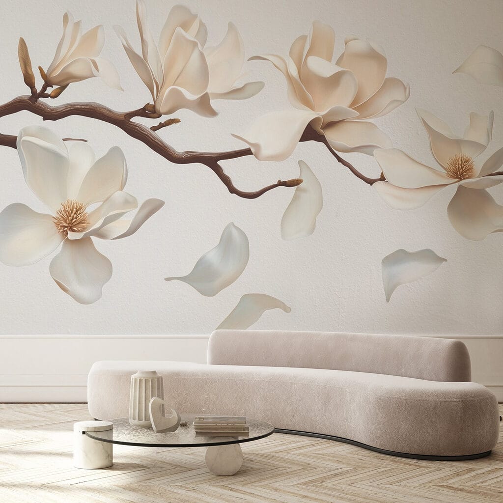 Magnolia Petal Drift — interior 3