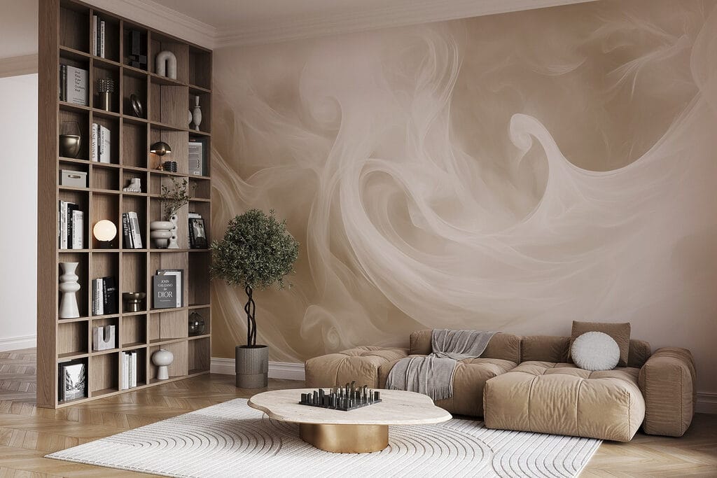 Clouds Like Silk in an interior