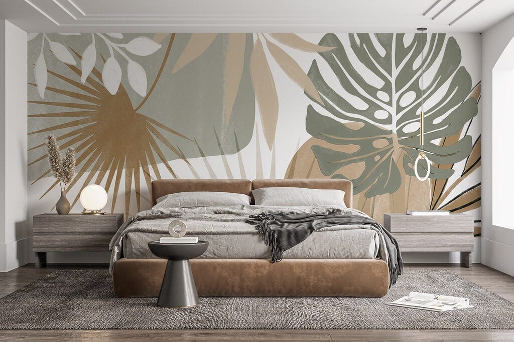 Tropical Cutout Collection in an interior