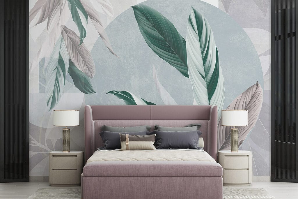 Leaves and Circle Layers in an interior
