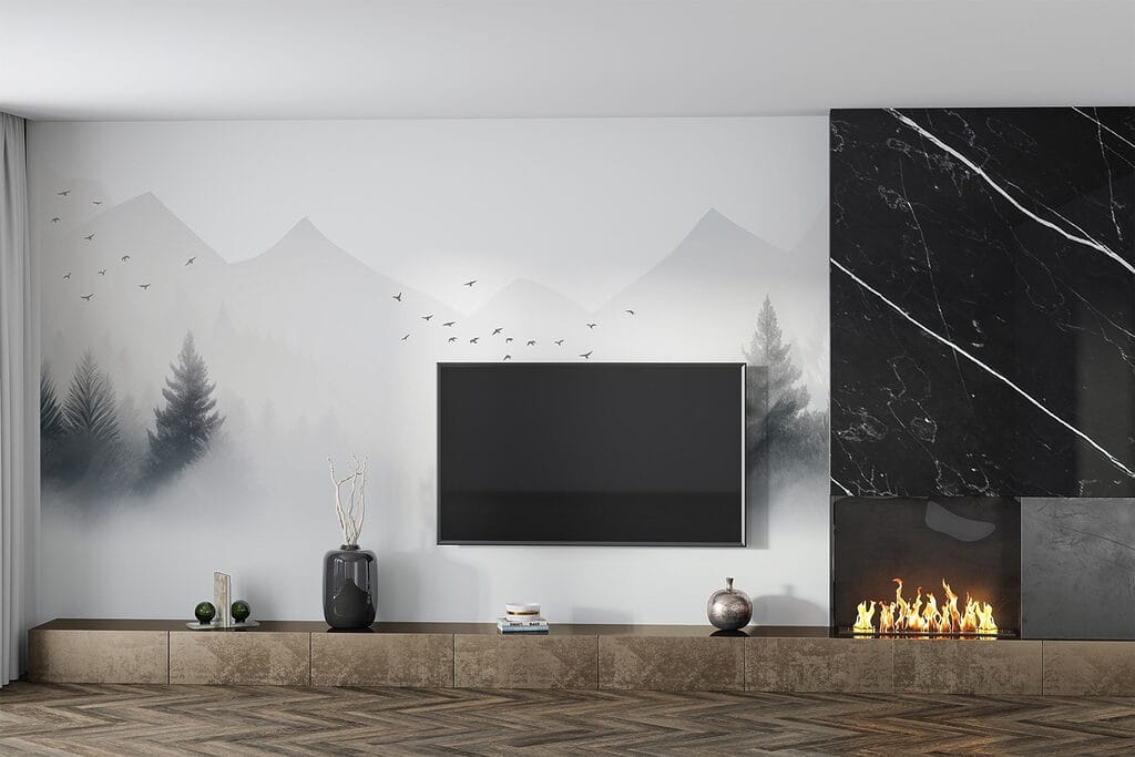 Birds Above Mountain Pines — interior 5