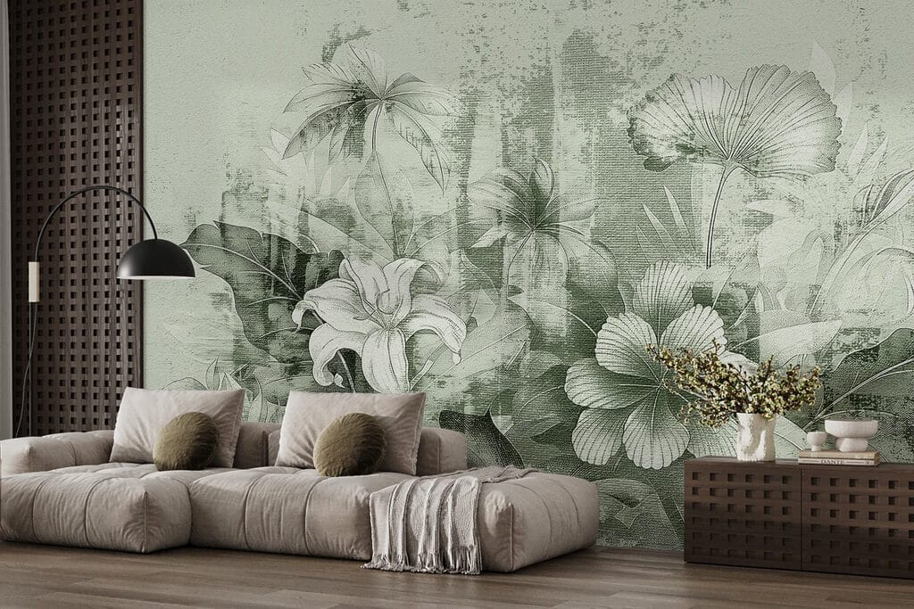 Garden Flowers in Ink — interior 3