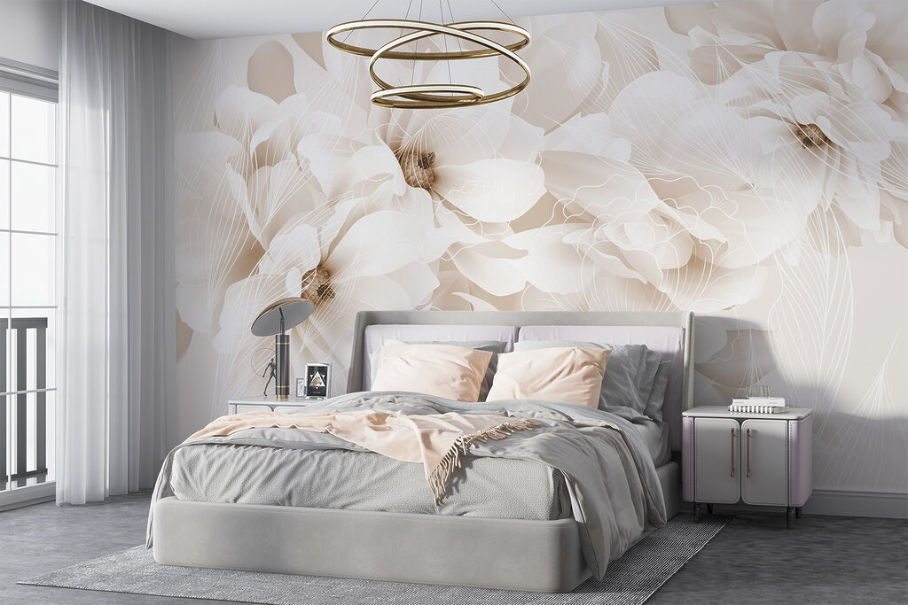 Blooming Softly in an interior