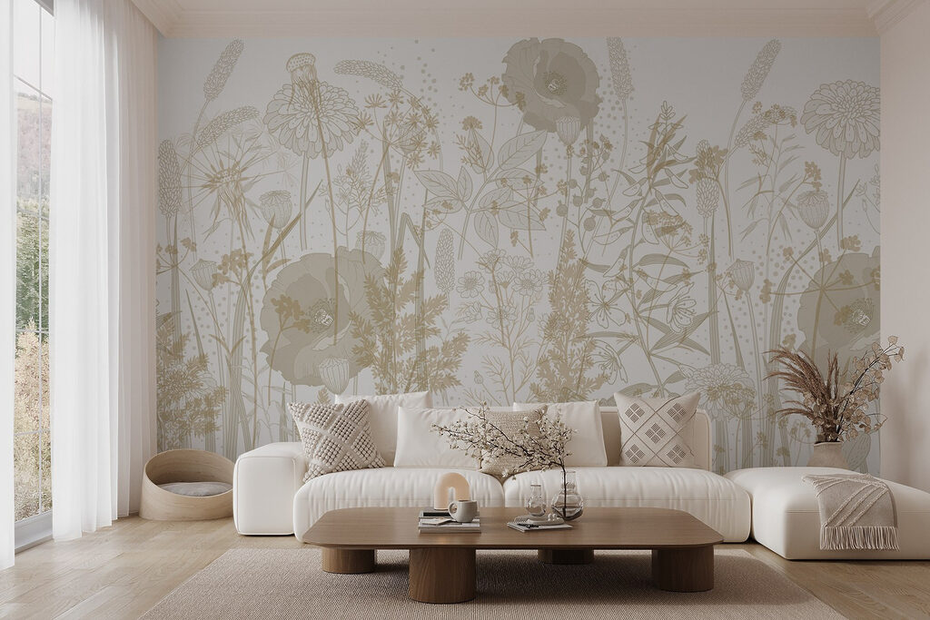 Meadow Flower Silhouettes — interior 4