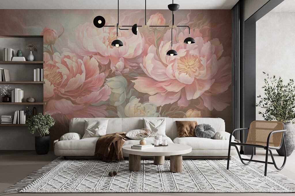 Peonies in Rich Colour — interior 5