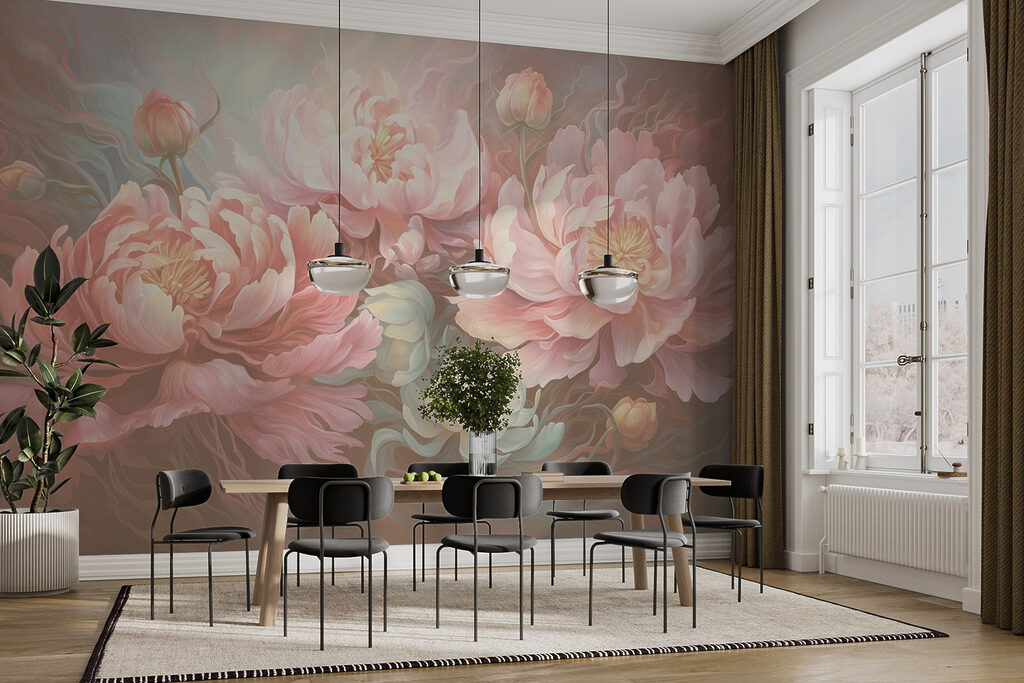 Peonies in Rich Colour — interior 6