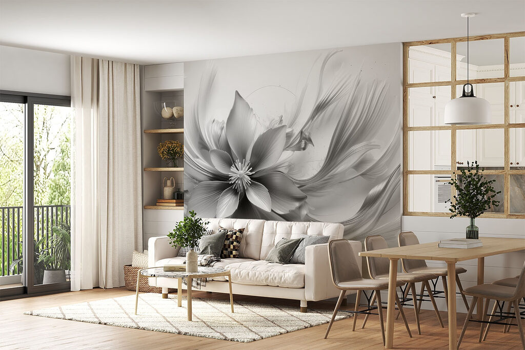Flower in Flowing Ribbons — interior 2
