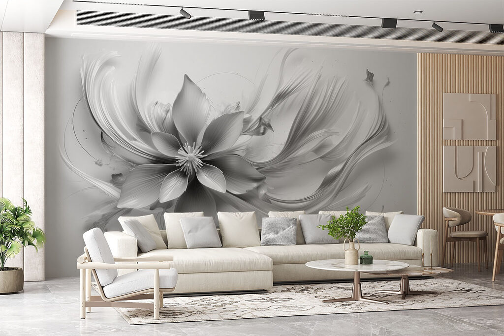 Flower in Flowing Ribbons — interior 3
