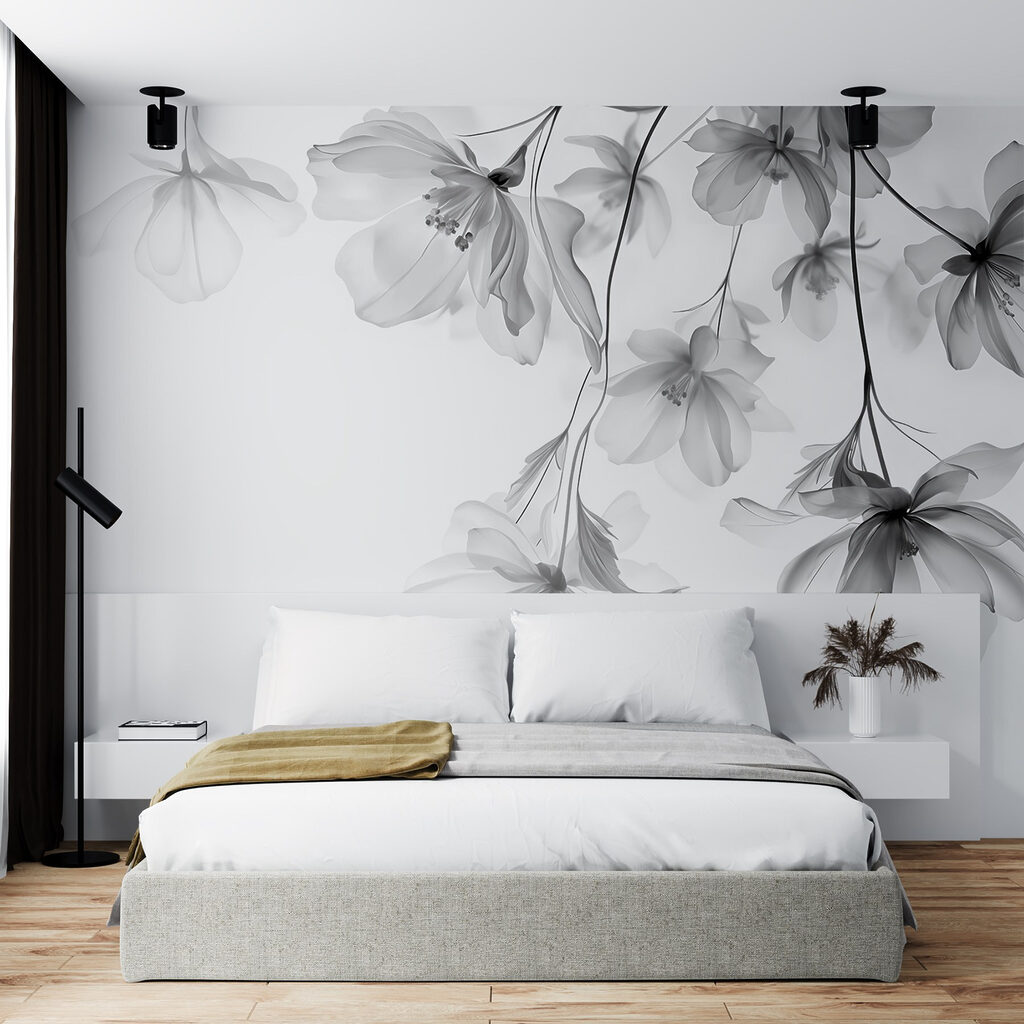 Flowers hanging from twigs — interior 3
