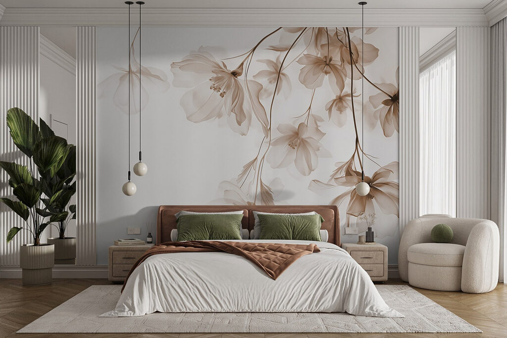 Flowers Hanging in Light — interior 1