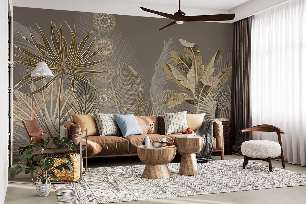 Botanical Fans and Circles — interior 2