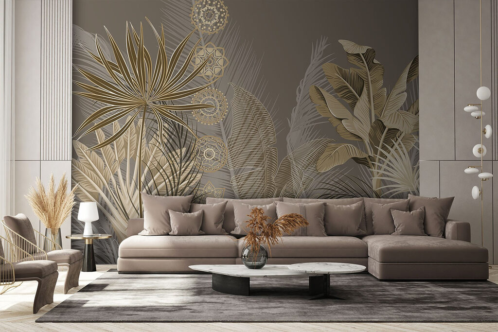 Botanical Fans and Circles — interior 3