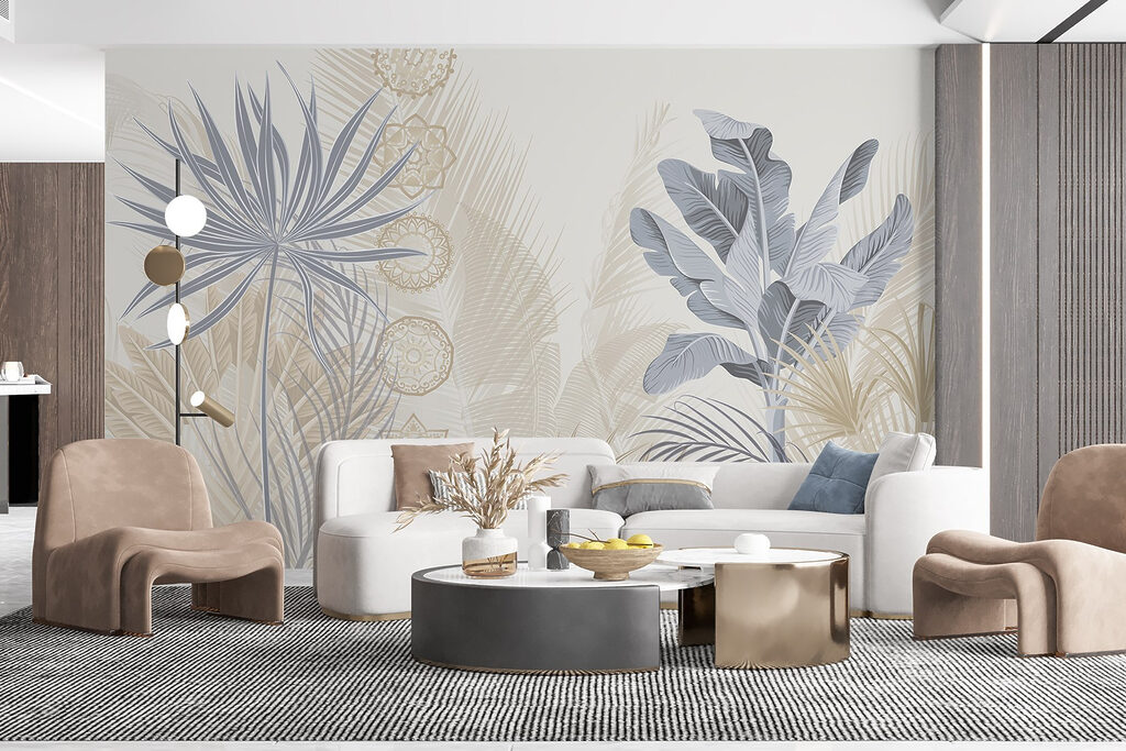 Botanical Fans and Circles — interior 2