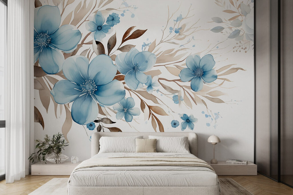 Blossom and Gilded Leaves in an interior