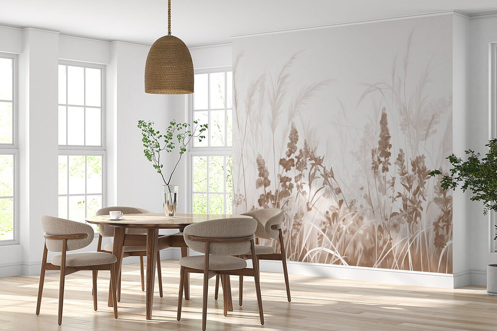 Dried Meadow Border in an interior
