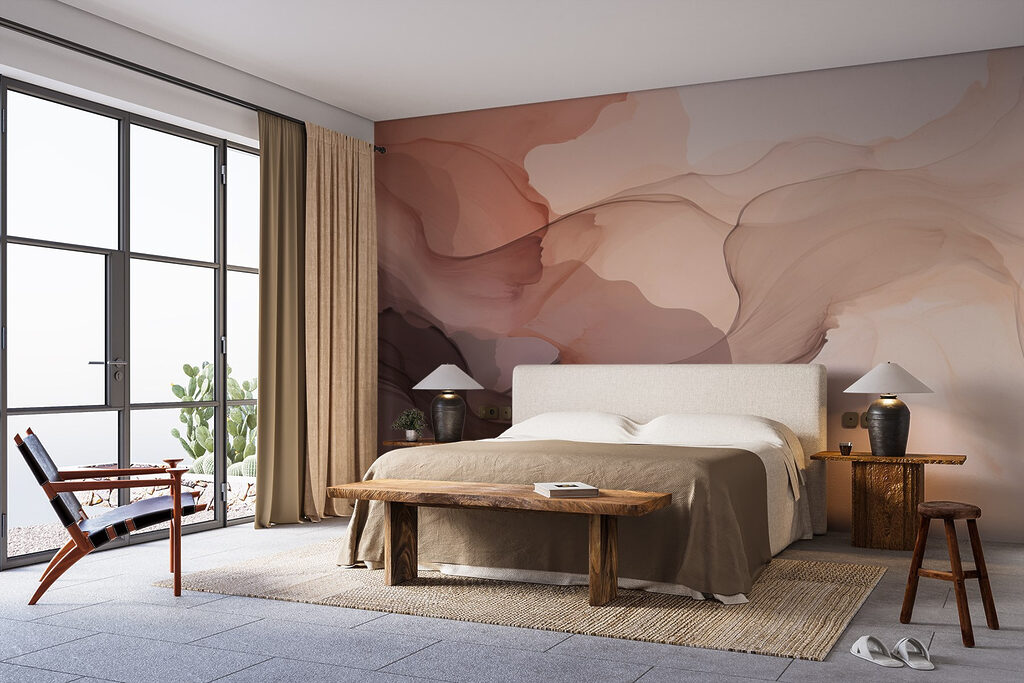 Layers of Fluid Ink in an interior